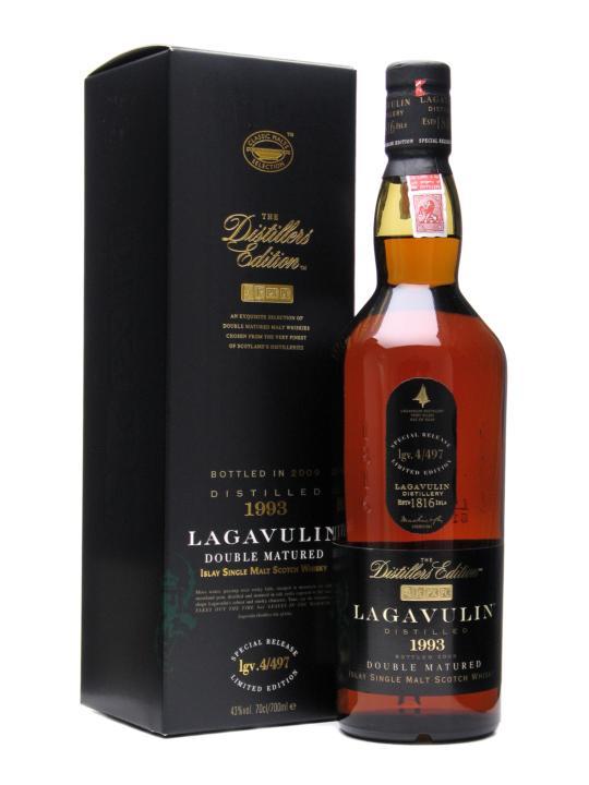 Lagavulin 16 och Distiller's Edition –